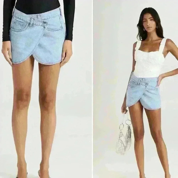 Coperni Denim Mini Skirt - Picture 1 of 6